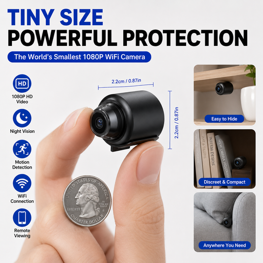📸 NEW 2026 Mini 5G Wireless WiFi Camera - 1080p HD Streaming