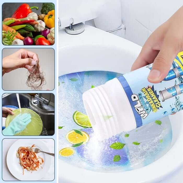 ⚡Powerful Sink & Drain Cleaner Powder – Clears Tough Clogs Fast
