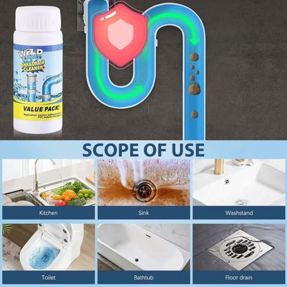 ⚡Powerful Sink & Drain Cleaner Powder – Clears Tough Clogs Fast