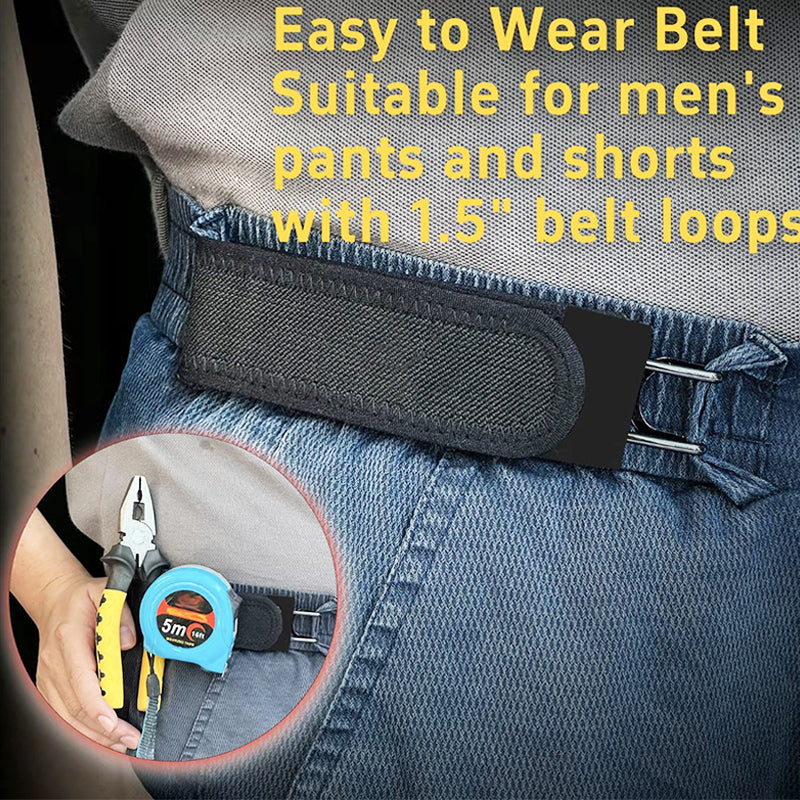 🔥 No-Buckle Elastic Belt – Say Goodbye to Bulky Buckles | Smooth, Invisible Fit for All-Day Comfort (Unisex) | Limited Time Deal 🚀✨